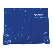 DMI KOOLpress Reusable Cold Compress Cold Pack, 14 x 11 inches, Blue, Case of 3