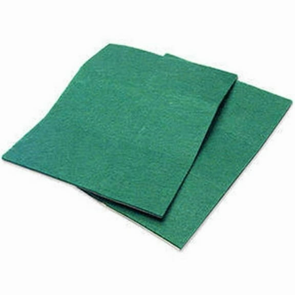 TruGuard 23160TV Felt Pad Sheets, Self-Adhesive, Green, 4.25 x 6-In., 2-Pk. - Quantity 10