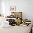 thumbnail image 6 of Homewish Wild Animal Bear 7-Piece Twin Bedding Sets,Country Farmhouse Cabin Bedding Comforter Set,Black Brown Sheet Sets For Men Women,Ultra Soft Home Decor, 6 of 8