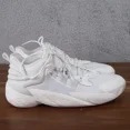 thumbnail image 2 of Ad-id-as Shoes Mens 12.5 White Zero Metallic BYW Select Team Basketball Gym, 2 of 6