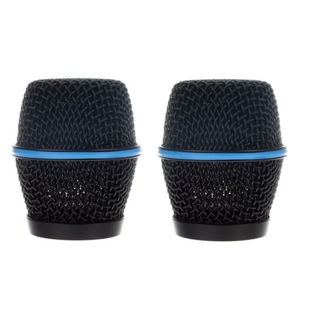 Generic Replacement Beta87c Microphone Grille for Shure BETA 87C Vocal Microphone, with Inner windscreen, Black, 2 Pack