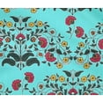 thumbnail image 4 of oneOone Cotton Flex Fabric Leaves & Floral Block Fabric Prints By Yard 40 Inch Wide, 4 of 4