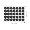 thumbnail image 2 of Phenofice Wear-Resistant Billiard Spot Stickers Negras Para Y Marcación En, 2 of 6