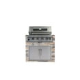 thumbnail image 4 of Navratil 4-Burner Silver Propane Built-in Grill Head with Rust Resistant, 4 of 20