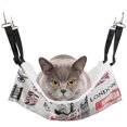 thumbnail image 1 of Chat Hamac Créatif Réglable Chaud Polaire Animal Cage Hamac Animal Suspendu Lit, 1 of 5