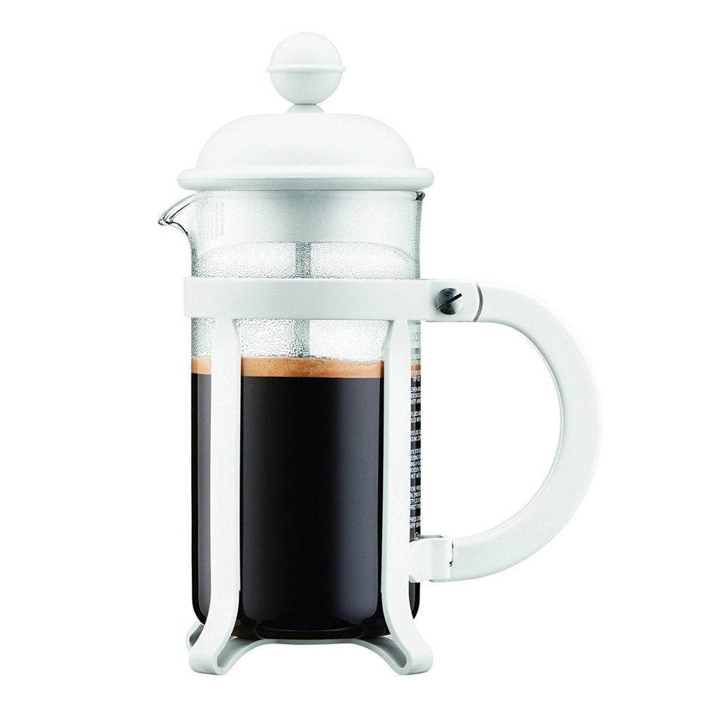 Bodum JAVA French Press coffee maker, 3 cup, 0.35 l, 12 oz, White