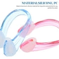 thumbnail image 2 of LOLIPPYY 4-Pack Silicone Nose Clips for Swimming, Lightweight Non- Nose Plugs in Multiple Assorted Colors, 2 of 6