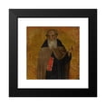 thumbnail image 2 of Cenni di Francesco di Ser Cenni 12x13 Black Modern Framed Museum Art Print Titled - A Male Saint, Possibly Saint&nbsp;Anthony Abbot, 2 of 5