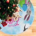 thumbnail image 5 of FMSHPON Easter Xmas Christmas Tree Skirt Stand Mat for Holiday Party Decoration Indoor Outdoor 48 inches, 5 of 6