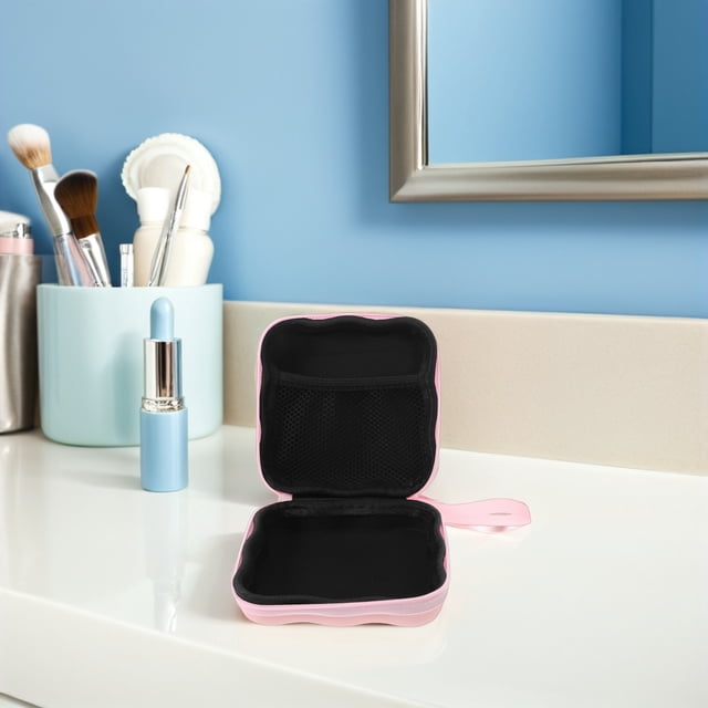 unbranded Rosa Para Toallas Sanitarias Con Protección De Privacidad Y Múltiples Compartimentos