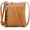 Brown, variant on CoCopeanut Crossbody Bag for Women PU Leather Shoulder Bag Small Pocket Zipper Handbag Clutch Bag and Purse with Tassel