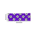 thumbnail image 2 of Purple Soccer Headband With Secure Grip, Nylon And Spandex For Game Day Outfits, Sports Parties And Everyday Styling 8.7X3.1X0.2In 0.1Lb, 2 of 7