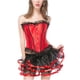 thumbnail image 4 of Señoras Ting Corset Belly Tie Tie Cintura Chaleco Falda de encaje Conjunto de dos piezas Fridja nalpqowj63603, 4 of 5