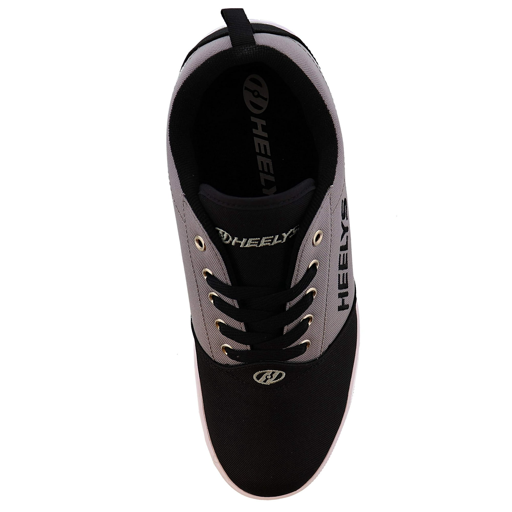 Heelys Unisex Kids Pro 20 Wheeled Shoe Black Grey He100761h Other 7 Little Kid