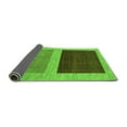 thumbnail image 2 of Ahgly Company Indoor Round Abstract Green Modern Area Rugs, 6' Round, 2 of 4