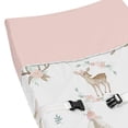thumbnail image 4 of Funda para Cambiador Sweet Jojo Designs rosa verde menta y blanco diseño de flores, 4 of 6