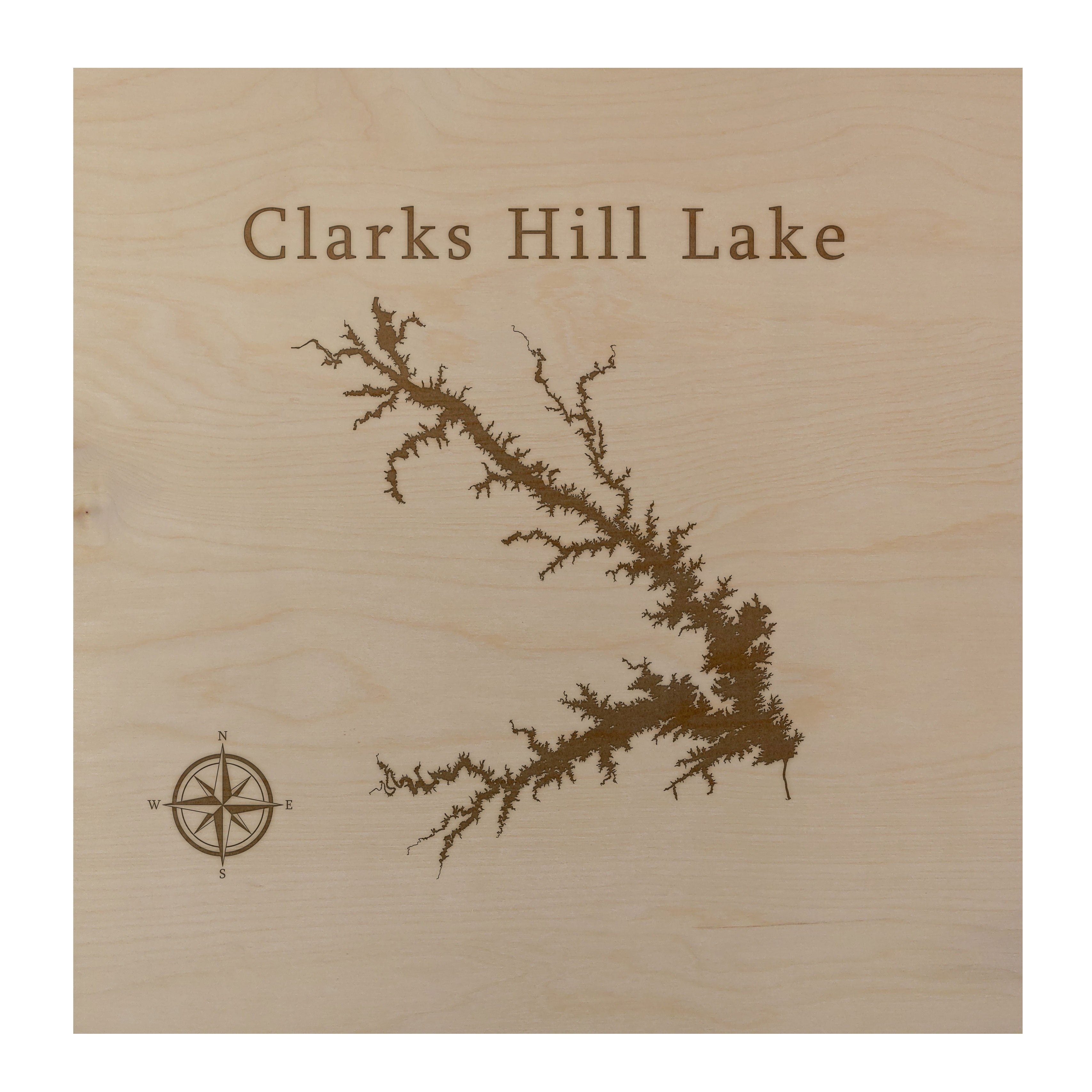 Clarks Hill Lake J. Strom Thurmond Reservoir 12x12