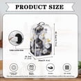 thumbnail image 6 of HELLHERO Black White Gold Fluid Art Marble Texture Protective Case, Washable for Kitchen, 6 of 6