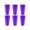 Purple, variant on YBM Home Reusable Plastic Cups 18 oz, Unbreakable Drinkware Dishwasher Safe 6-Pack, Blue