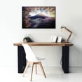 thumbnail image 5 of Epic Graffiti 'Mount Fuji and Tokyo as Night Falls' by Marc Todd, Canvas Wall Art, 40"x26", 5 of 8