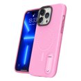 thumbnail image 3 of Elehold Slim Case for iPhone 14 Pro Max Clear Anti-Yellowing with Hidden Bracket Kickstand Heavy Duty Compatible with MagSafe Full Body Protective Shockproof Case For iPhone 14 Pro Max,Pink, 3 of 7