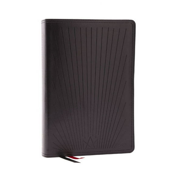 Kingdom Life Bible: Joining God's Mission to Save the World (Nkjv, Black Leathersoft, Red Letter, Comfort Print, Thumb I, (Hardcover)