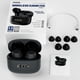 thumbnail image 3 of Matsuzay Auricular Bluetooth compatible con tapa de silicona Control táctil Auricular Auricular Negro Type2 NO2, 3 of 6