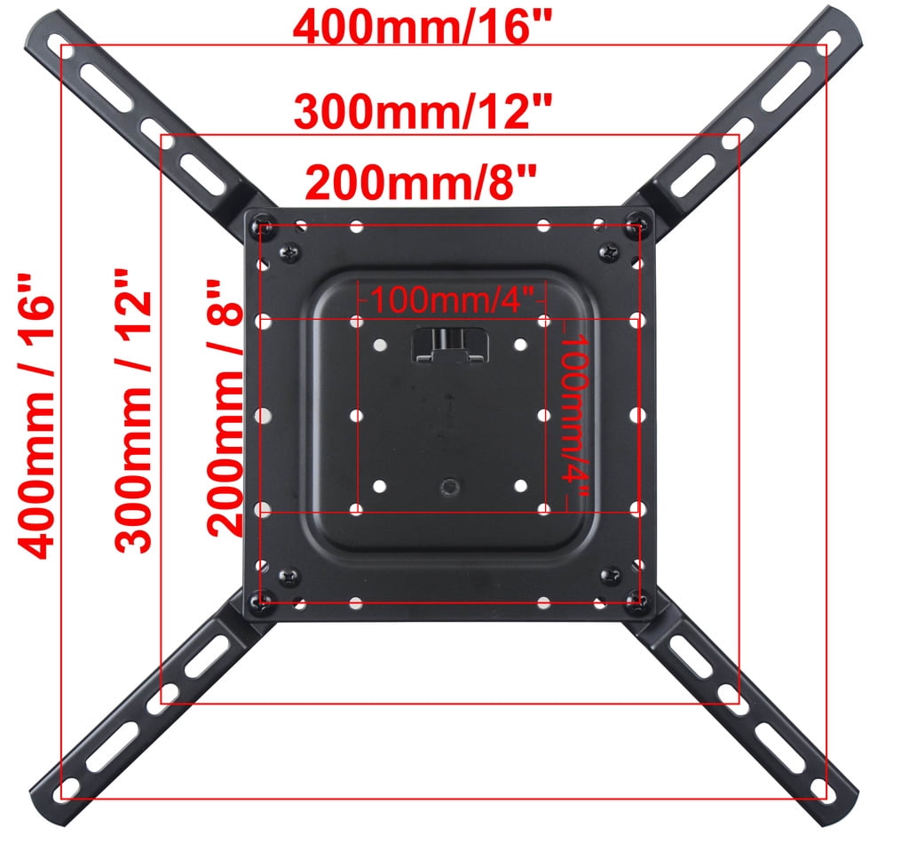 VideoSecu Articulating TV Wall Mount for 24-55" LED LCD Plasma VIZIO M43-C1 M50-D1 P50-C1 D55u-D1 E55-C1 P55-C1 bj2