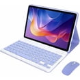 thumbnail image 1 of Xiaomi Redmi Pad 2 2025 Funda con Teclado de 11" con Teclado y Mouse QWERTY (Morado), 1 of 4