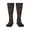 2 Black-1, variant on Xecao Rainbow Butterfly Print Compression Socks for Both Men And Women for Running, Travel, Flight, Nurse