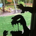 thumbnail image 4 of Wall Decor Halloween Window Shadow Party Scene Layout Sticker Living Room Glass Wallpaper, 4 of 4