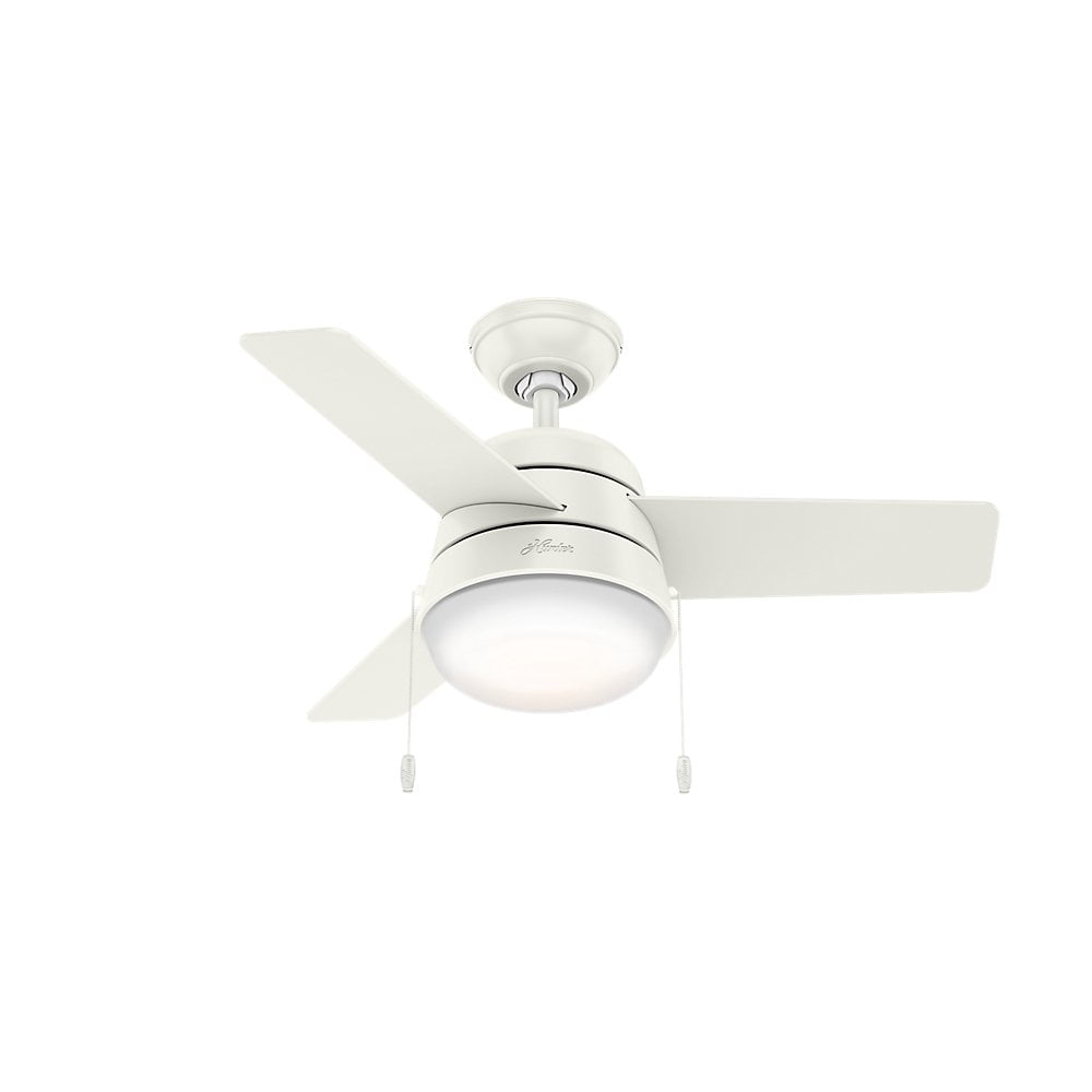 Fresh White Hunter Fan Company 59301 Aker Ceiling Fan Hunter