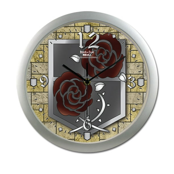 Attack On Titan Wall Clock