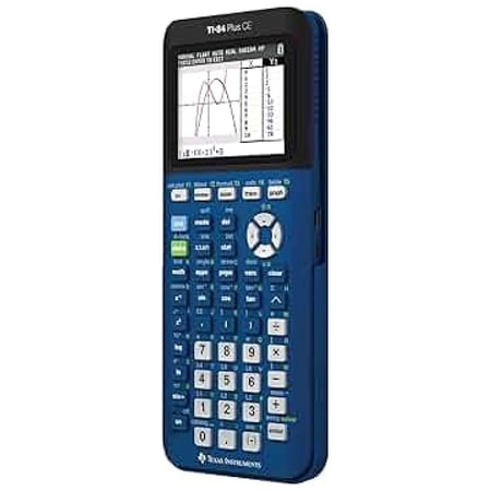 TI- 84 Plus CE Denim Graphing Calculator