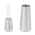 thumbnail image 1 of Coffee Stirring Tamper Portable Small Stable Base Ergonomic Handle Hand Coffee Stirrer Stainless Steel Needle Type Distributor Silver, 1 of 5
