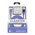 thumbnail image 6 of Liquipel Powertek Cleartek USB-A to Lightning - Purple, 6 of 7