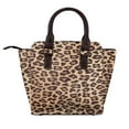 thumbnail image 2 of Cheetah Print Leopard Print Rivet Fashion One-Shoulder Women's Handbag Tote Bag, 2 of 6