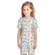 thumbnail image 5 of Balery Pastel Christmas Cookies Conjunto de Pijama Infantil de Manga Corta con Estampado – Ropa de Dormir de Algodón Suave-3X-Large, 5 of 5