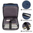 thumbnail image 4 of （blue）Travel Backpack Luggage Hand Backpack, Water-resistant Lightweight Business Rucksack, Durable, 4 of 5