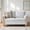 BLUE, variant on Blue Two-Seater Farmhouse Sofa with Rolled Wide Arms,Solid Wood Accents For Cozy Living Room, Family Room, Reading Nook and Farmhouse Decor BLUE