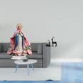 thumbnail image 2 of Figura decorativa de reno de resina con escena de . Adorno de mesa de acrílico. Estatua de reno decorativa de pie, ideal para dormitorio,, 2 of 8