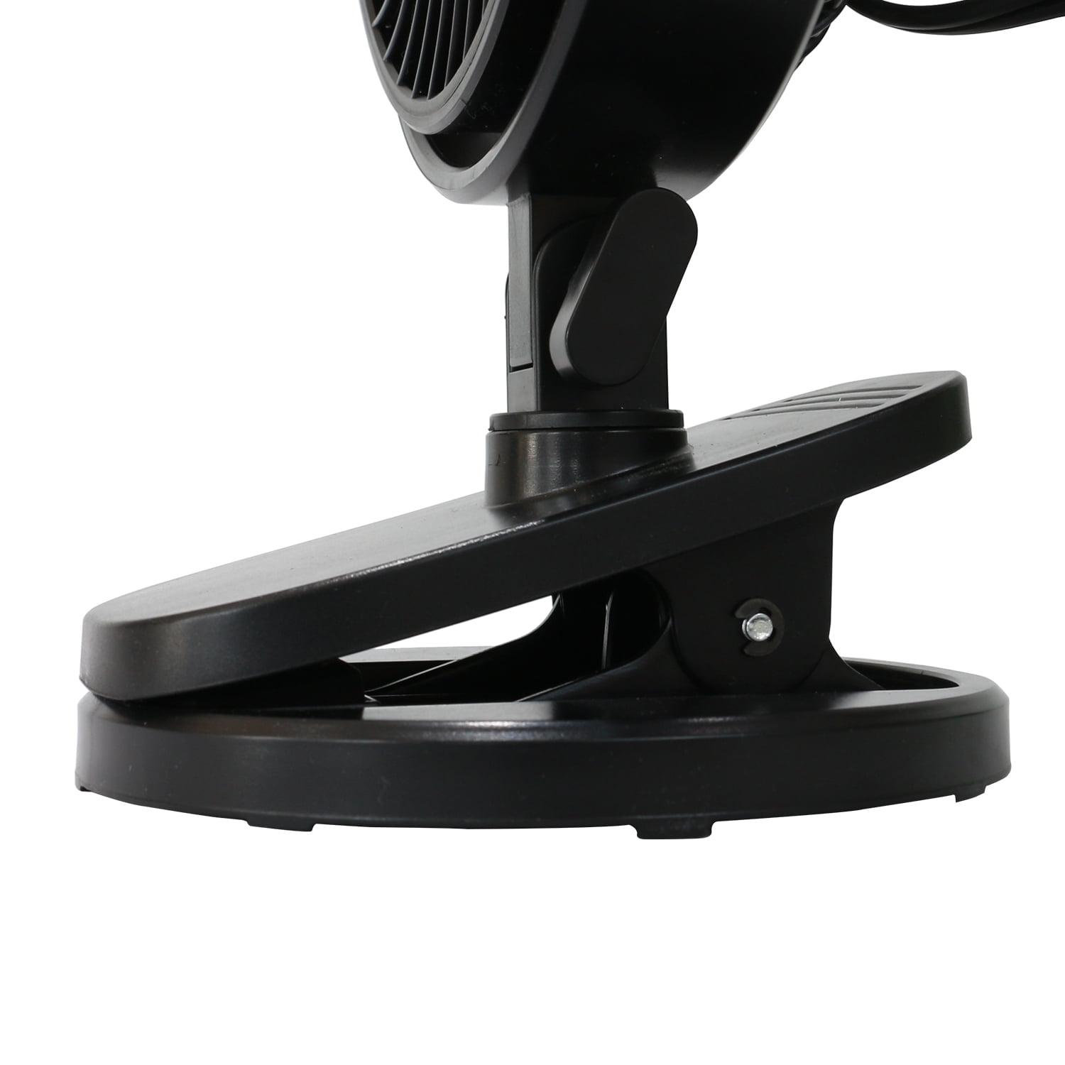 Mainstays 6-inch New Desktop or Clip-on AC Electric Personal Indoor Fan with 2 Speeds, Black