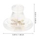thumbnail image 2 of Hytrove 100Ud Earring Backs De Silicona Transparentes Para Pendientes Sujetan Y Protegen Con, 2 of 6