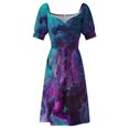thumbnail image 5 of Robe Sans Manches Nébuleuse pour Femmes Été 2024 Longue Robe Vêtements Féminins Robes à Manches Longues, 5 of 5