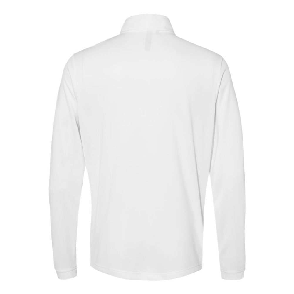 Adidas Lightweight Quarter-Zip Pullover, White, Size M, 100