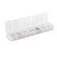 thumbnail image 3 of Round Bead Ear Stud Earring Hooks Jump Ring with Plastic Box Girl for Jewelry Making Family Gifts DIY Enthusiast ANGGREK Otros, 3 of 8
