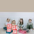 thumbnail image 3 of unbranded 4Ud Cajas Rojas Con Letras Baby Para Exclusiva En Fiestas De Revelación De Género, 3 of 5