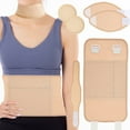 thumbnail image 2 of 4Pcs Waist Neck Oil Pack Set with Chest Pads Washable Reusable Knee Essential Oil Wrap Mess-Free Oil Pack Wrap with Adjustable Straps Soft Comfortable Oil Pack for Chest Waist Neck, 2 of 6