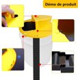 thumbnail image 3 of Trampa para ratones, balde para ratas, tapa deslizante, trampa para ratones, tapa abatible, compatible con matamoscas, equilibrio, para interiores y exteriores, reinicio automático, trampa, 3 of 5