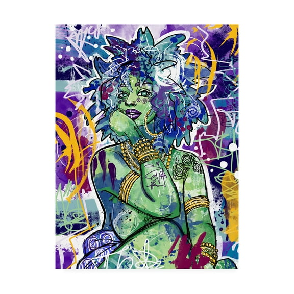 Trademark Fine Art 'Subira' Canvas Art by Justin Copelan